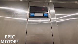 EPIC MOTOR!! Dover Impulse Hydraulic Elevator at SFU Lorne Davies Complex - Burnaby BC