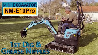 Mini Excavator | 1st Dig & Grease Nipples