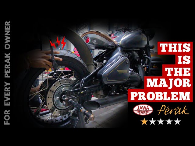 JAWA Perak Common Problem | This will happen in every Perak | Puncture Problem | #jawaperakproblem class=