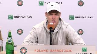 Roland-Garros 2026 - Jannik Sinner: “If you don’t feel pressure, you don’t care”