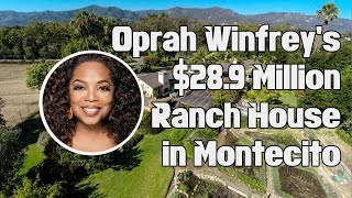 Oprah winfrey has finalized a $28 million deal to snap up 23 acre
equestrian estate, complete with miniature pony farm - in montecito,
california. the prop...