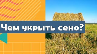 видео: Хранение сена под плёнкой. картинка: Хранение сена под плёнкой.