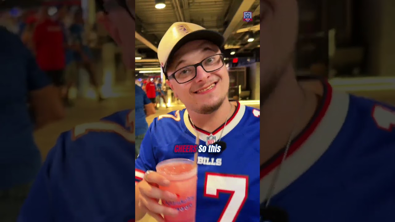NEW STADIUM… NEW DRINKS at the New Highmark Stadium! #Buffalo #Bills #NFL #billsmafia #Football