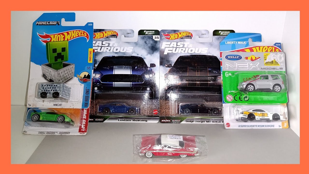 ACHEI NOVOS HOT WHEELS DO VELOZES E FURIOSOS 9 (CARRINHOS) 