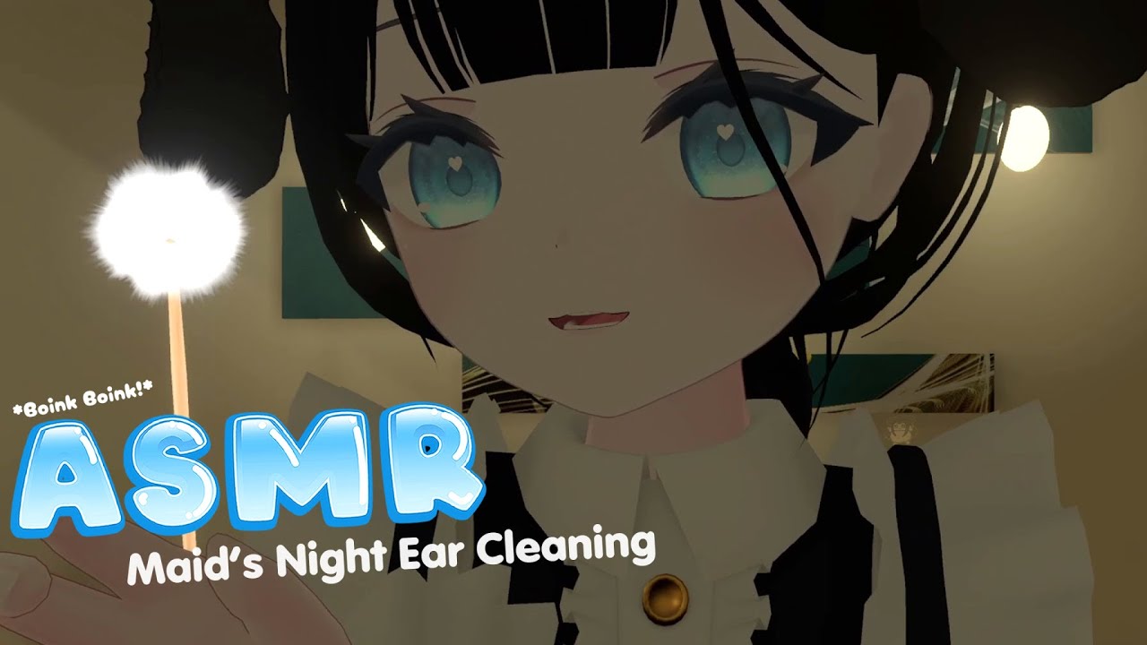 ASMR💕Maid Night Ear Cleaning [VRChat]