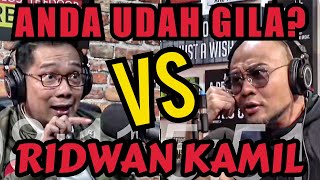 RIDWAN KAMIL, ANDA GILA‼️ Deddy corbuzier Podcast