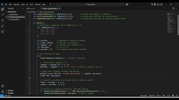 Jogo da velha na linguagem C