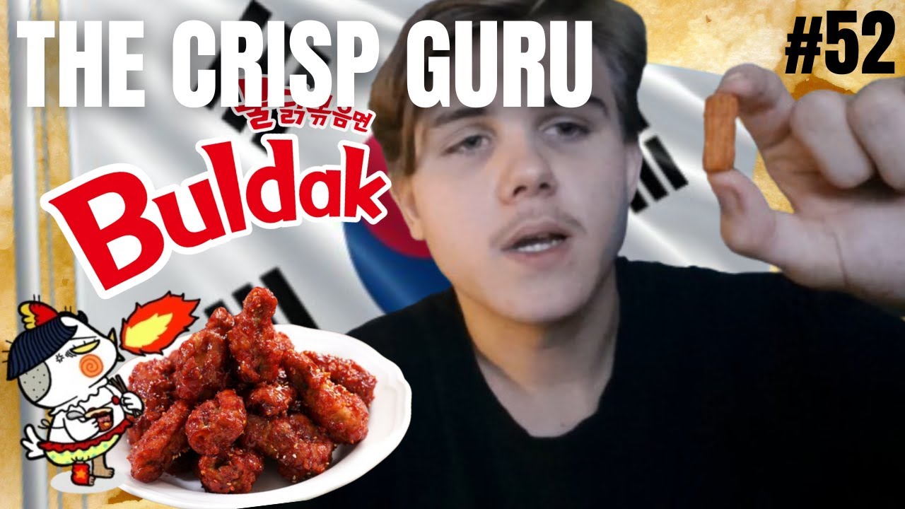 THE CRISP GURU #52 - SAMYANG BALDUK NOODLE SNACKS!! (Korea)