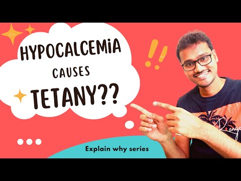 Video: Varför orsakar hypokalcemi stelkramp?