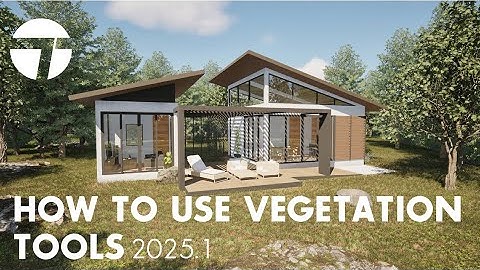 Twinmotion 2025.1 Beginner Tutorial : Vegetation tools - Episode 2