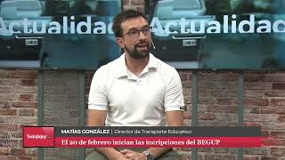 Matías González - Director De Transporte Educativo.