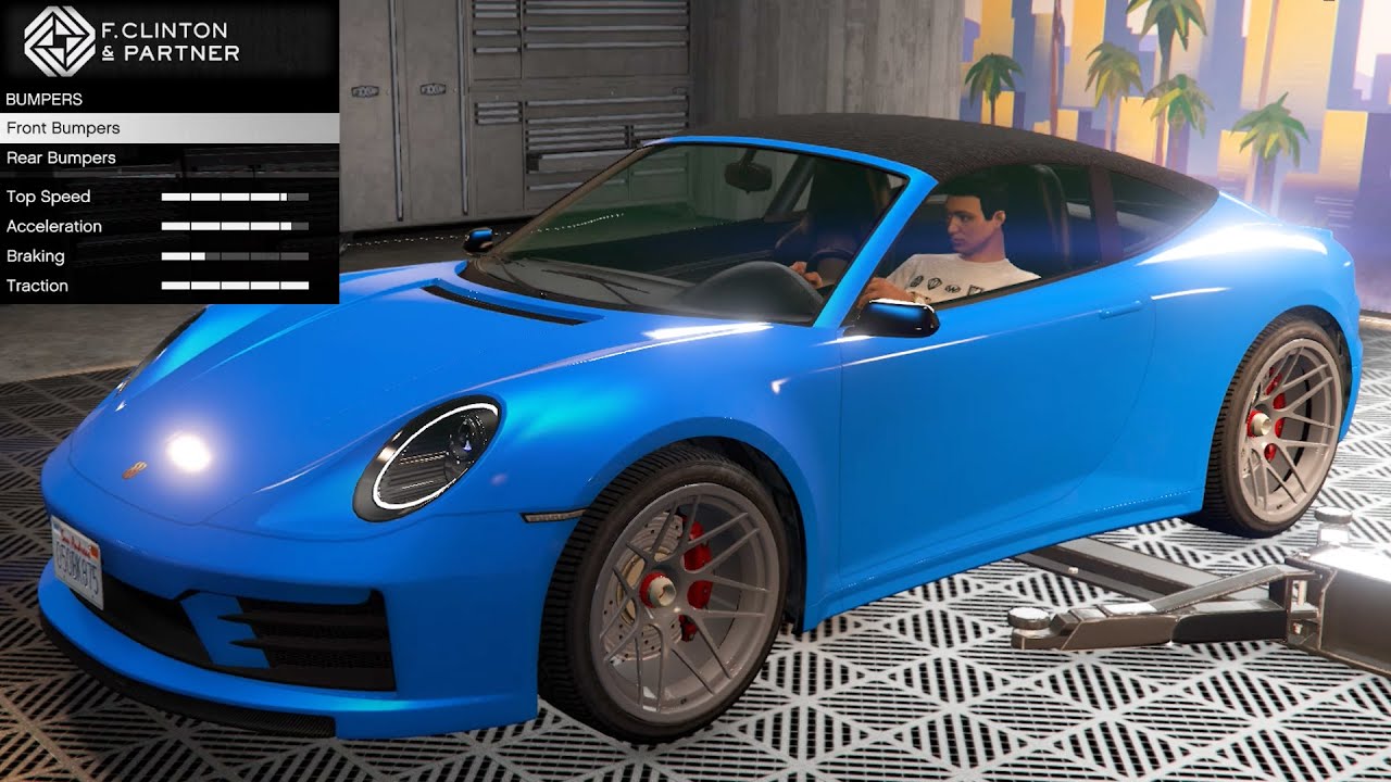 GTA 5 - DLC Vehicle Customization - Pfister Comet S2 Cabrio (Porsche 911 Cabriolet (992)) - YouTube