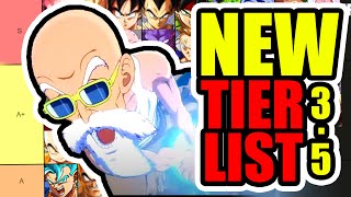 (DBFZ - 3.5 TIER LIST) | WHOS THE BEST CHARACTER?! Dragonball FighterZ