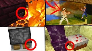 EXTREMELY HIDDEN MINECRAFT BUTTONS!
