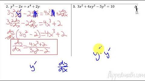 Calculus (Version #2) - 6.1 Implicit Differentiation