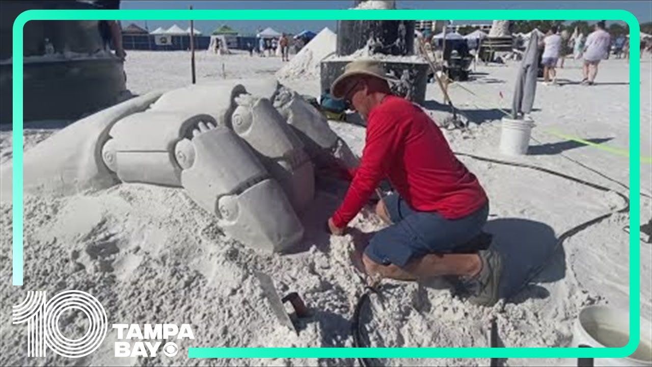 Siesta Key Crystal Classic returns to Tampa Bay with dozens of international sand sculpting artists