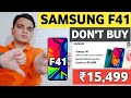 Samsung Galaxy F41 : Don't Buy Before Watching This Video | Samsung F41 India Launch, Price & Specs🔥