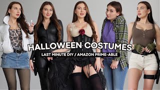 EASY CUTE DIY HALLOWEEN COSTUMES | last minute amazon prime-able