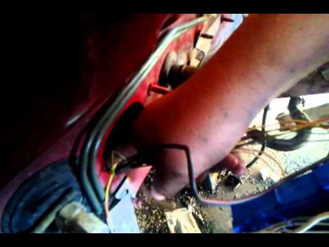 Nissan 300zx wiring harness insral pt 1 - YouTube