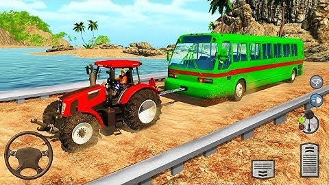 Real Chained Tractor Towing Rescue 2019 - Android Gameplay