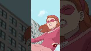Invincible has the most EPIC fight scenes of all animations #Invincible #AtomEve #cartoon #anime