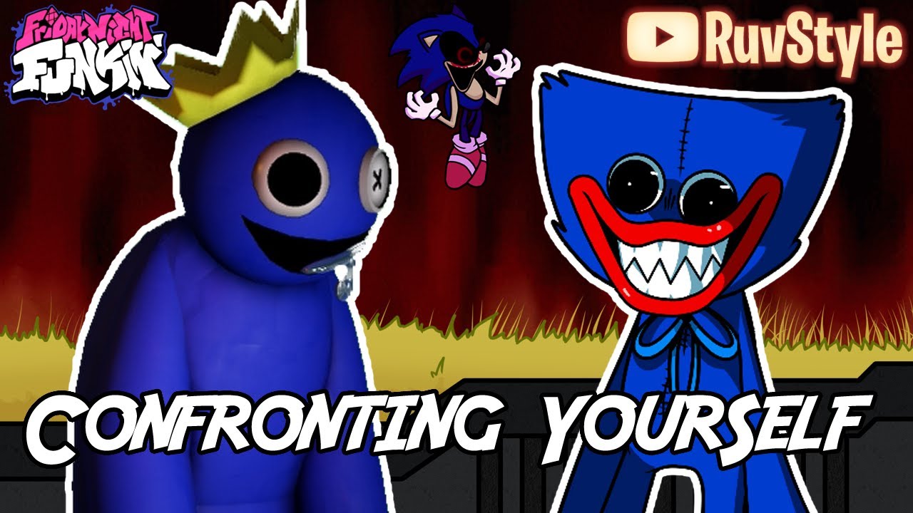 FNF Confronting Yourself but it's Blue vs Huggy Wuggy