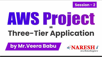AWS Project on Three Tier Application | Mr.Veerababu | Session - 2 | Naresh IT