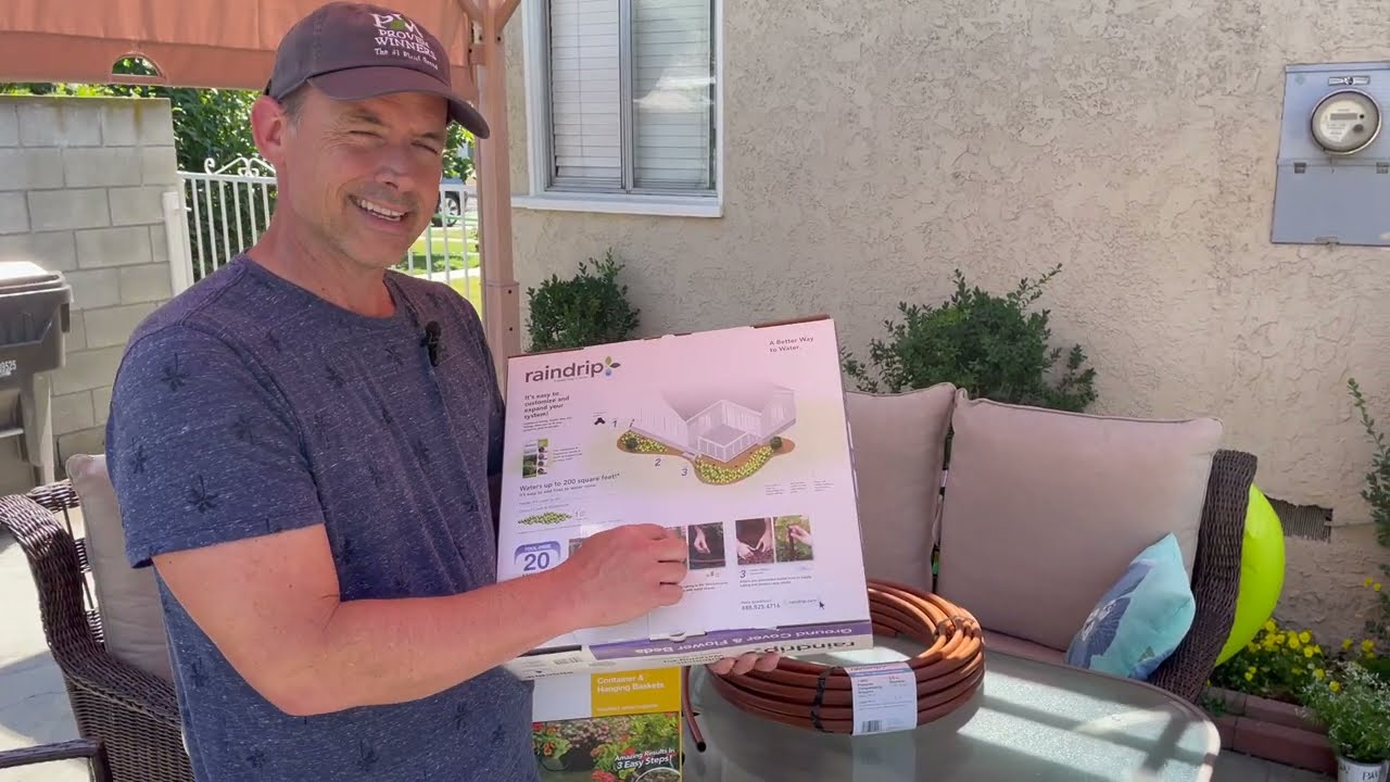 Simple and Easy Home Drip Irrigation System from a Faucet | Gardening with the Williams'