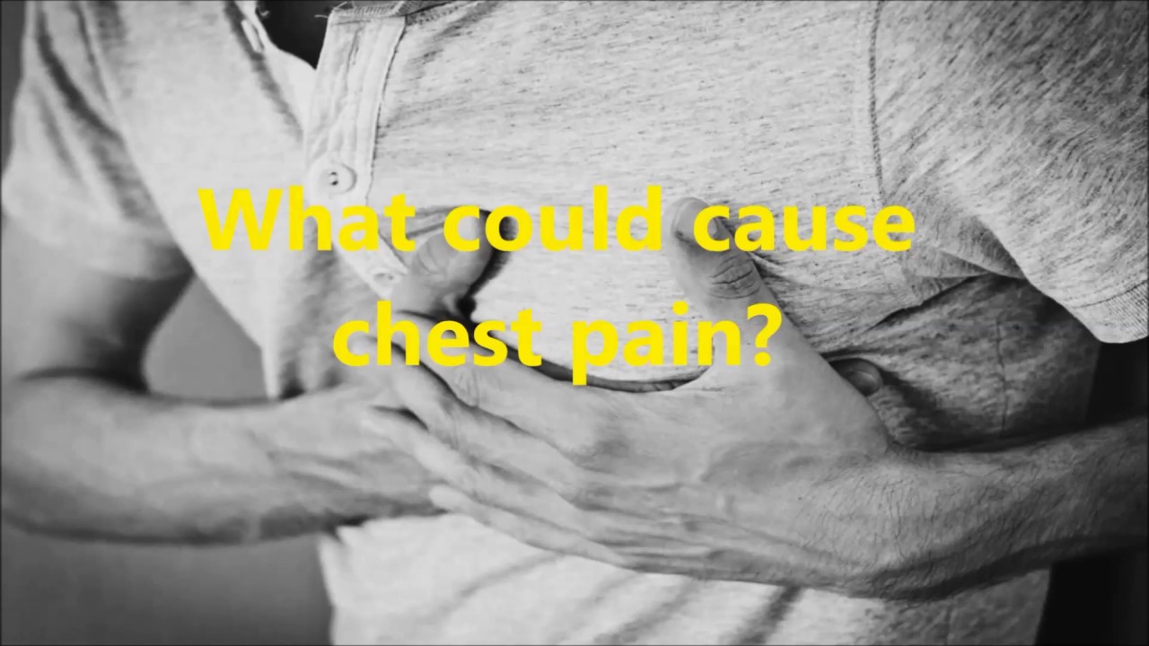 Normal chest pain and cause it to happen - YouTube