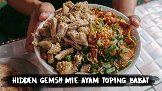 SPECIAL CHICKEN NOODLE WITH TRIPLE AND MEATBALLS PEGO CIWORU CULINARY CILACAP FT FOOD CILACAP