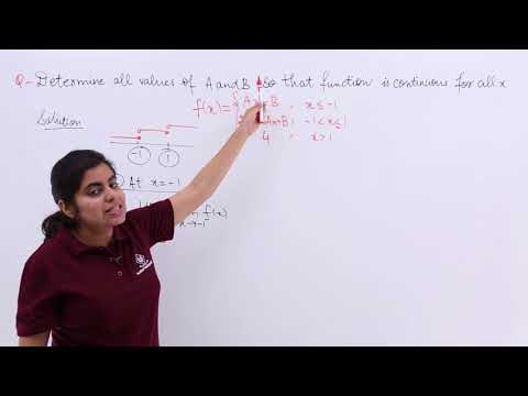 Class 12th – Miscellaneous Problem 5 on Continuity | Tutorials Point