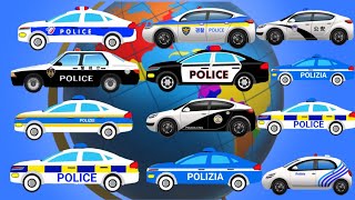 International Police cars from Around the world | Cop cars | around the globe | Super cars