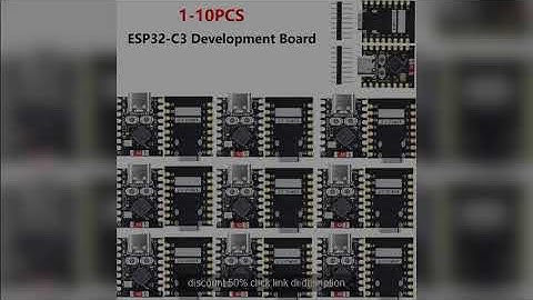 1-10PCS ESP32-C3 Development Board ESP32 SuperMini Development Board E Discount 50%
