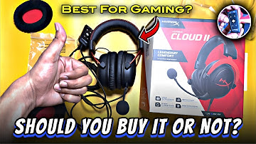 HyperX Cloud 2 - Worth OR OverHyped? Full Review With Unboxing📦 #bossxco #bossxcoplays #hyperxcloud