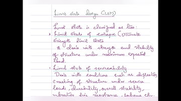 KTU S7 CE 401 DSS Module 1- Design philosophies- Limit state method