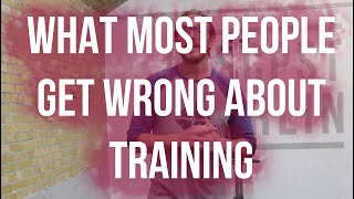 The Difference between Training & Practice