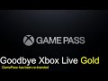 Say Goodbye to Xbox Live Gold