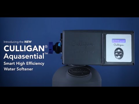 Introducing the Culligan Aquasential™ Smart HE Water Softener