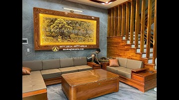 Nhà phong cách hiện đại hay nhà phong cách cổ điển mới hợp treo tranh đồng?