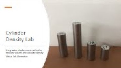 Density by Water Displacement video lab