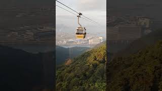 Cableway in Lantau 🏝️ Island Big Buddha HongKong #travel