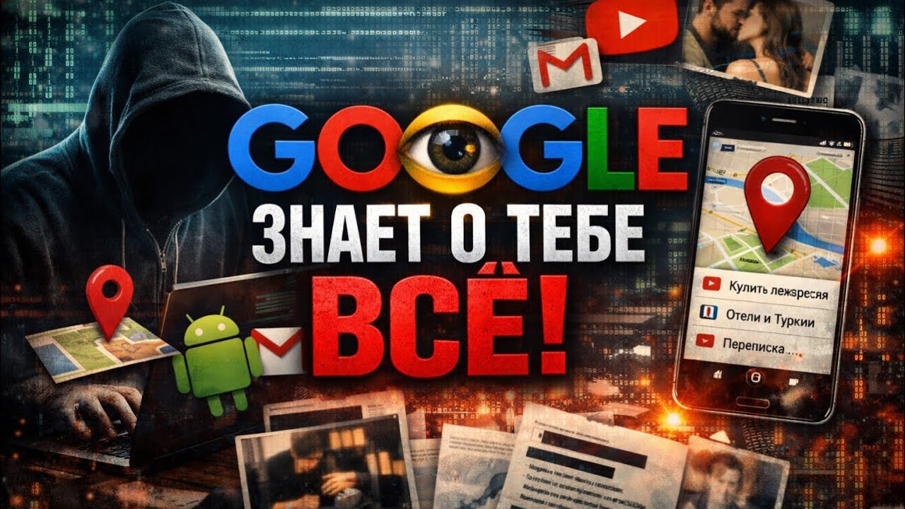 GOOGLE ЗНАЕТ О ТЕБЕ ВСЁ!