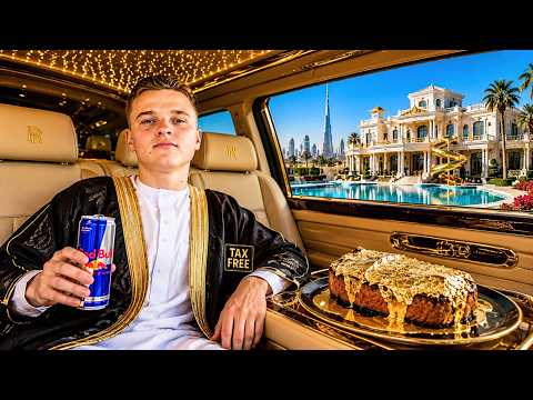 Así es la vida de un "niño" MILLONARIO en Dubái