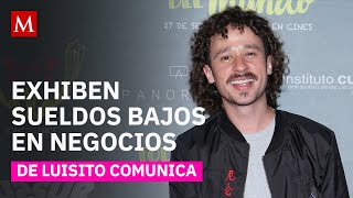 Alleged salaries of workers at Luisito Comunica's restaurant leaked