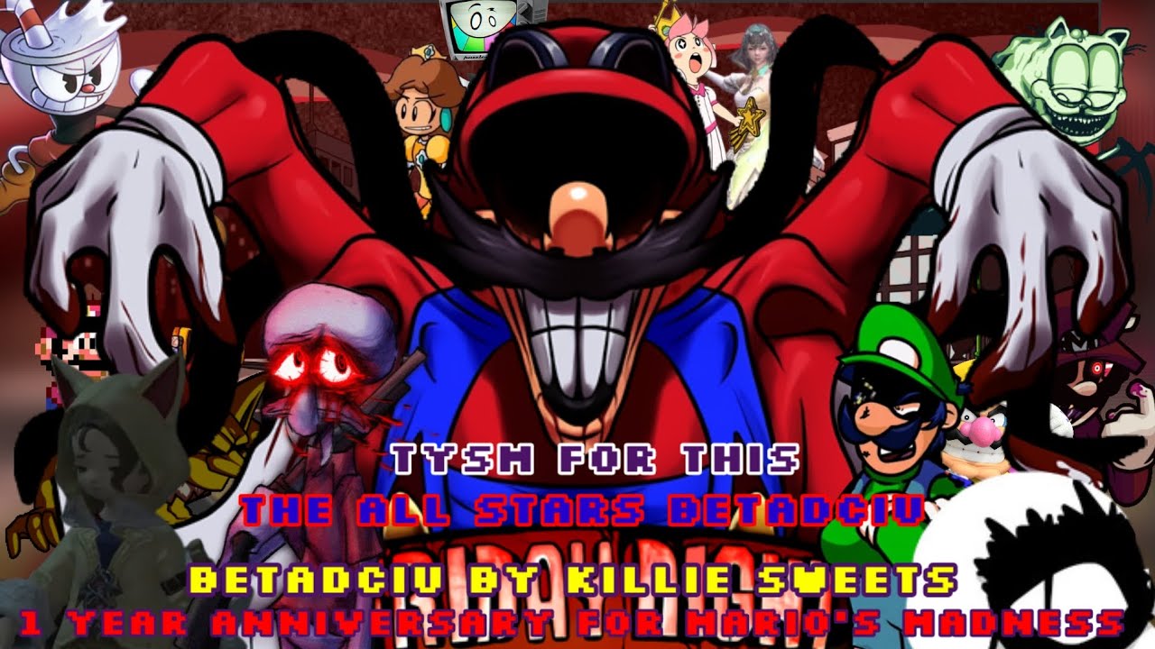 All Stars but everyone sings it (1 Year Anniversary for Mario's Madness)