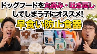 【ドッグフードの早食い・吐き戻し対策に！】早食い防止食器をペットショップ店長が解説します！