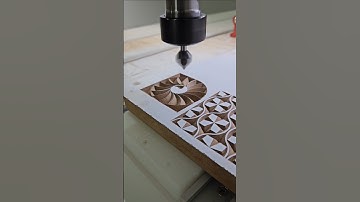 Mais um entalhe v-bit na Router CNC Caseira #routercnc #cncrouter #cnc #cncmachining