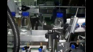 Mineral Water Bottle Fixed point position labeling machine  clip