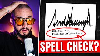 Trump and 6 AI CEOs Signed Under "President of the Unites States"
