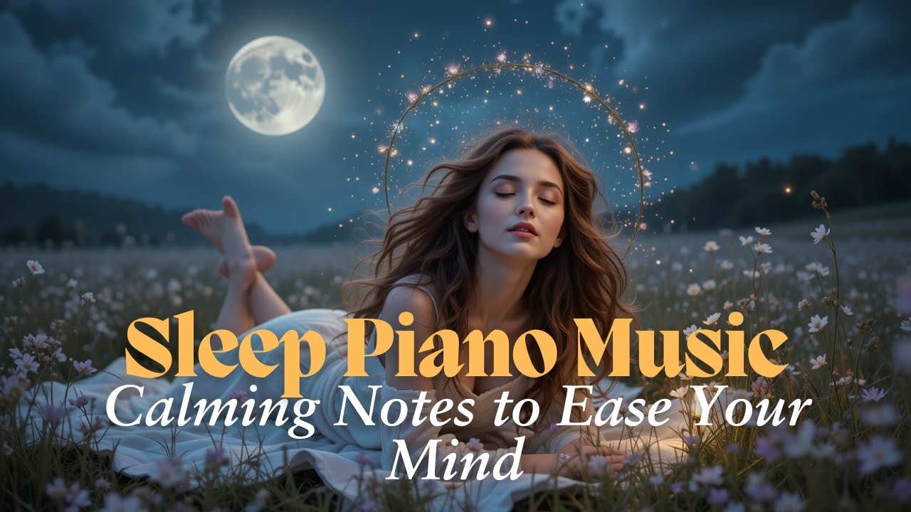 Sleep Piano Music 🌙 Calming Notes to Ease Your Mind - YouTube
